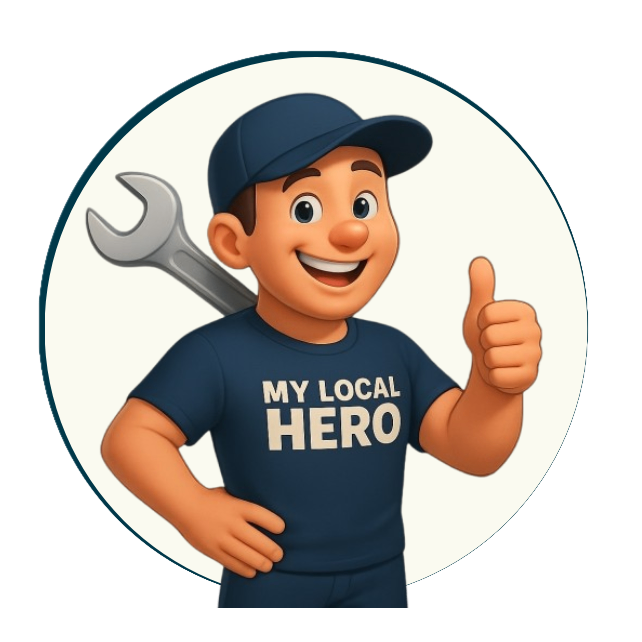 My Local Hero tradie illustration